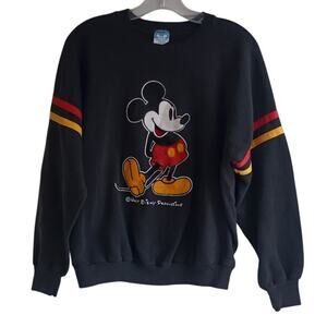 Vintage Disney Mickey Mouse crewneck pullover sweatshirt Size Large